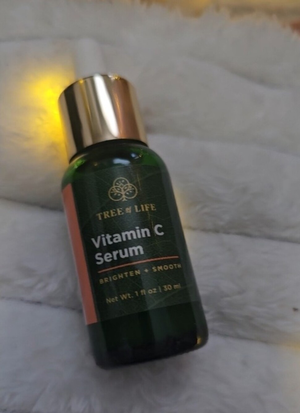 Tree of Life Vitamin C Serum – Green Bottle with Gold Cap